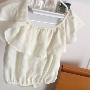 Off the shoulder blouse in size SMALL